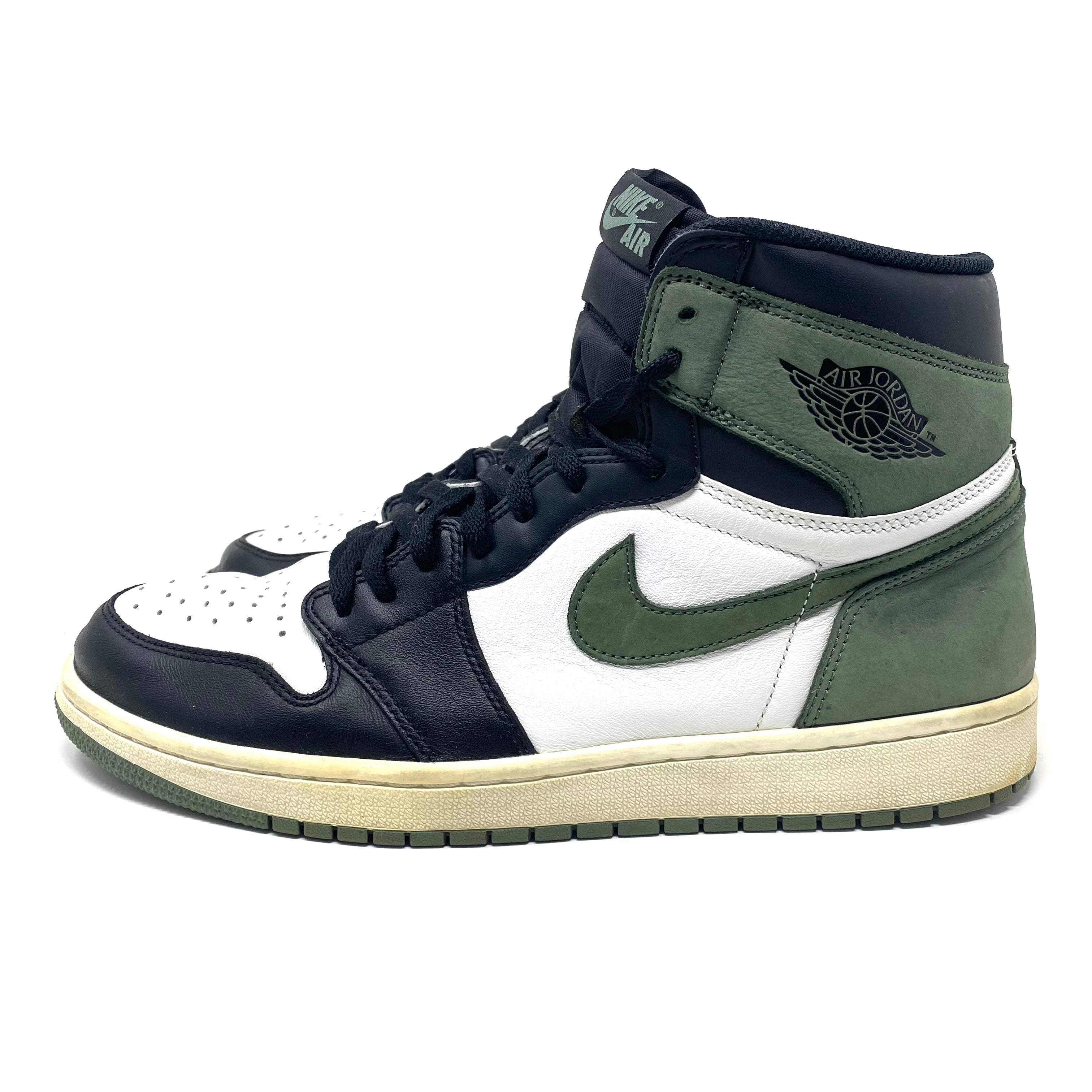Nike Air Jordan 1 Retro High OG 555088-135 Clay Green Sneakers 12 US