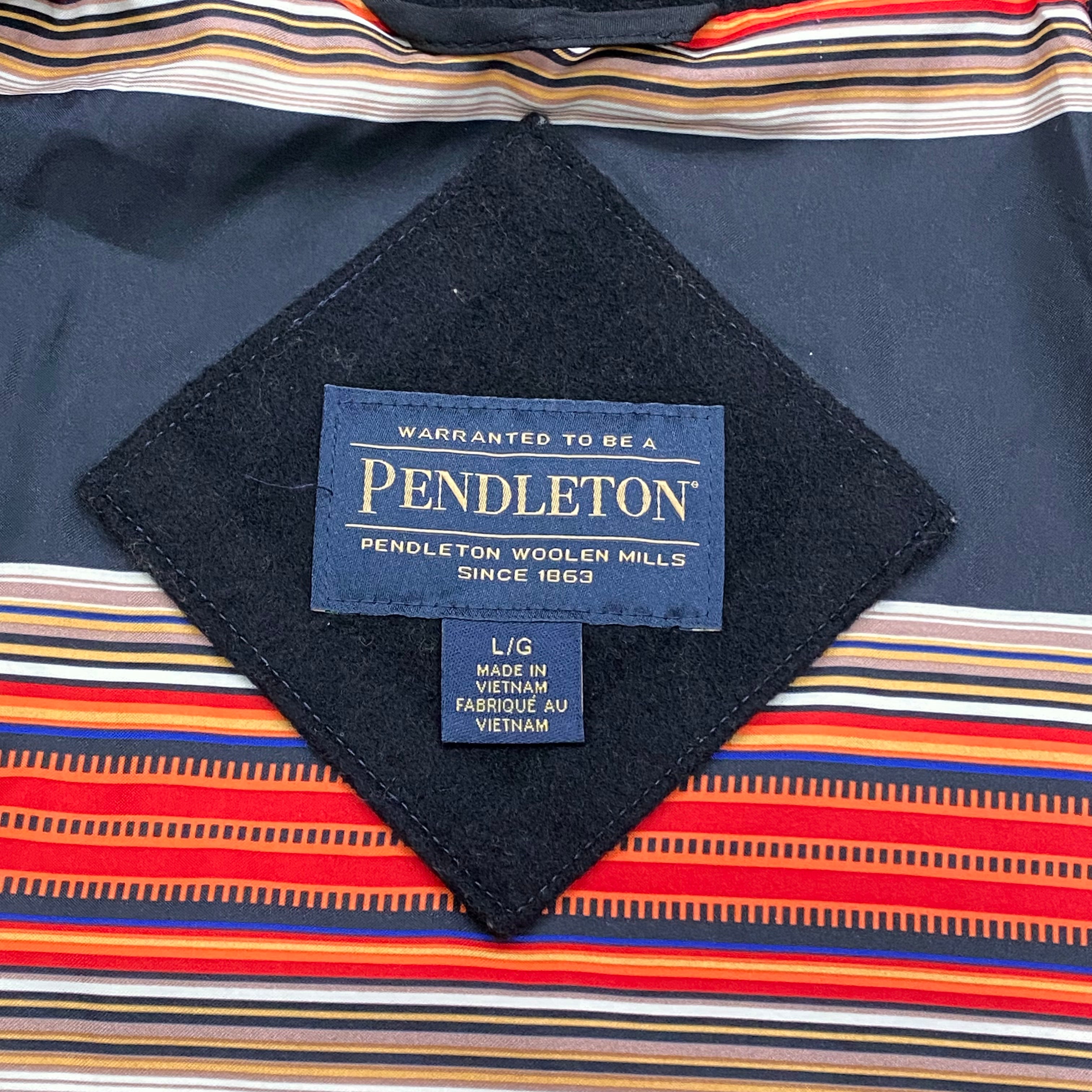 Pendleton Campbell Wool Water-Resistant Lined Full Zip Coat Women’s Large