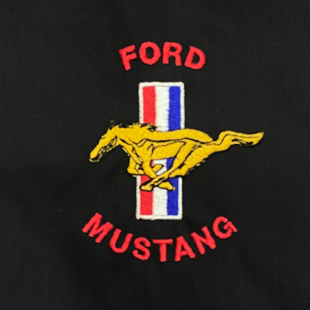 Vintage Ford Mustang American Made Zip Windbreaker Jacket Men’s XL