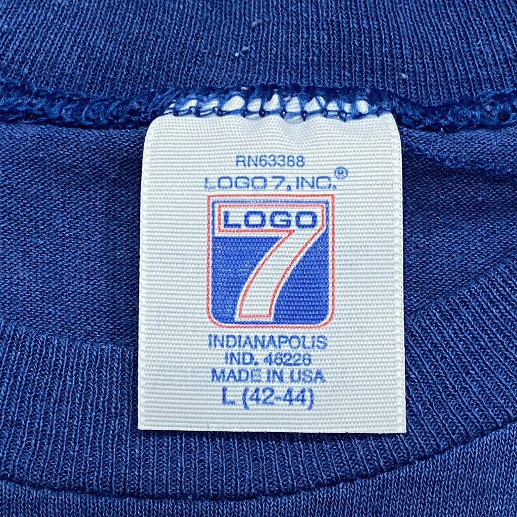 Vintage Logo 7 MLB LA Dodgers T-Shirt Men's Large 42-44