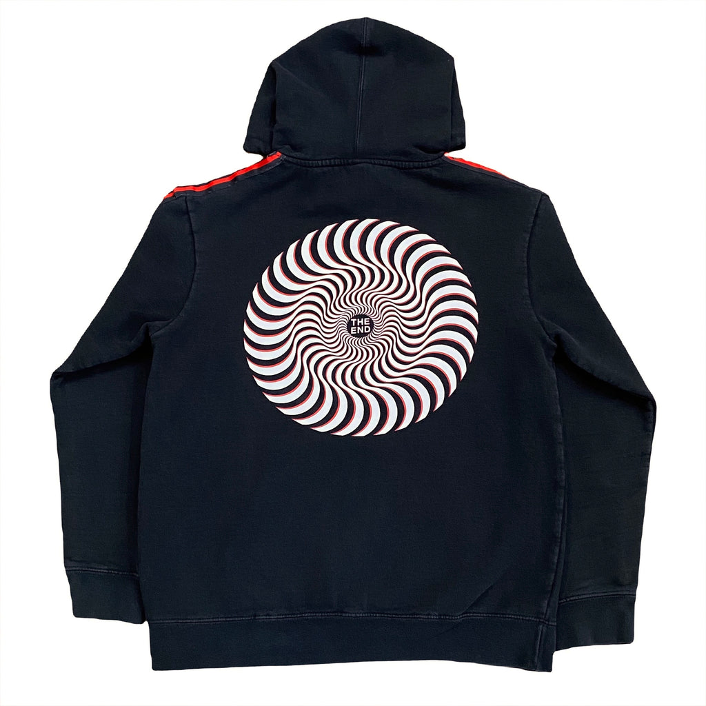 Spitfire Wheels The End Spiral Skater Skateboarding Hoodie Medium