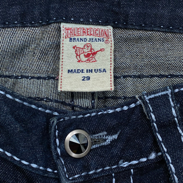 True Religion Skinny Navy Low Rise Jeans Women’s 29