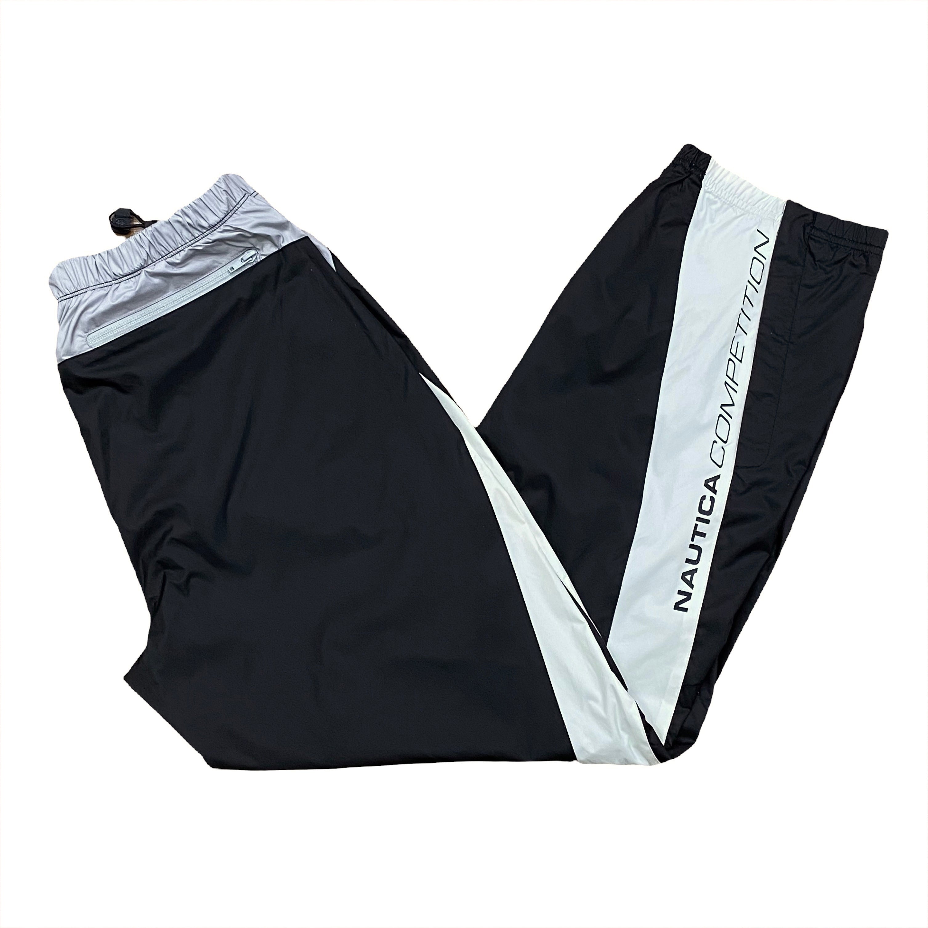 Vintage Nautica Competition Windbreaker Rain Pants Medium