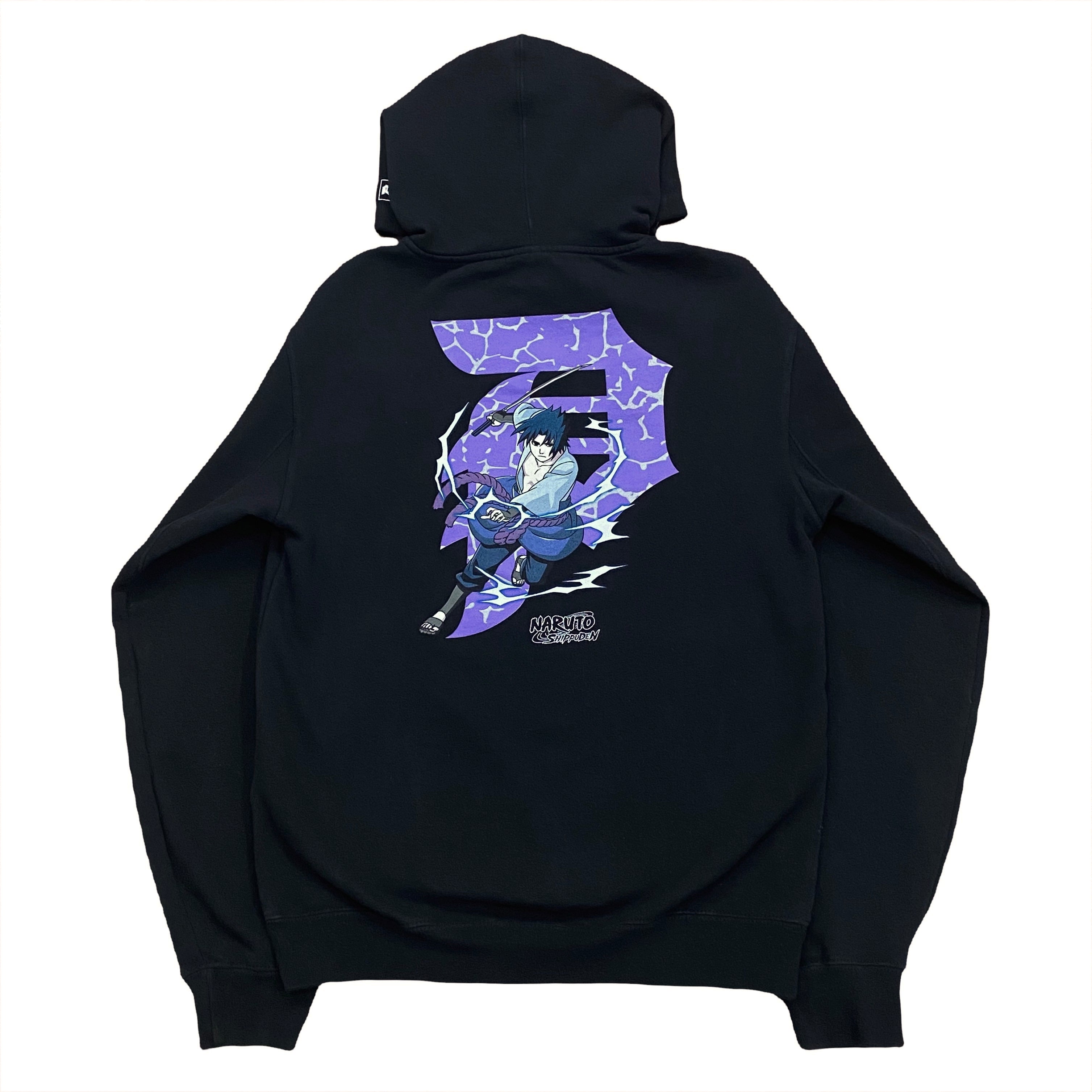 SASUKE① Primitive x Naruto Shippuden 2007 Sasuke Hoodie Small – Subtle