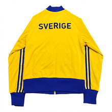 Load image into Gallery viewer, Adidas Originals Sweden Sverige Football Reversible Track Jacket Women’s Medium
