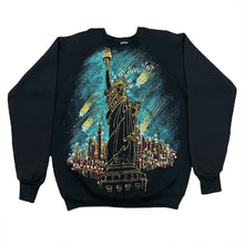 Load image into Gallery viewer, Vintage New York Statue of Liberty 1 of 1 Glitter Sweatshirt Men’s XL
