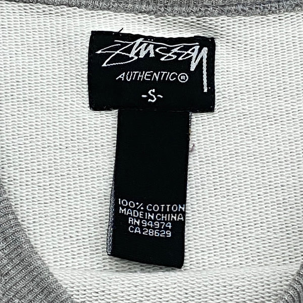 Stussy OG Skull All Over Print Sweatshirt Small