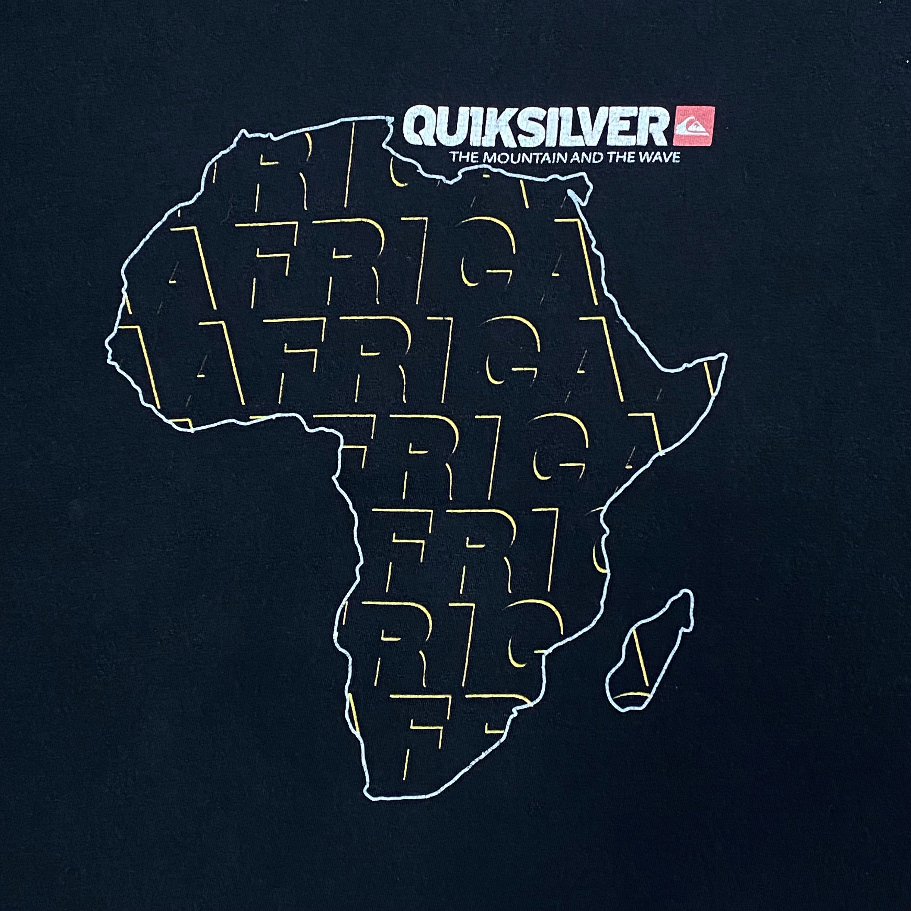Quiksilver The Mountain And The Wave Africa T-Shirt Medium