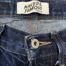 Load image into Gallery viewer, Naked &amp; Famous Chinese New Year Fire Monkey Selvedge Jeans 28
