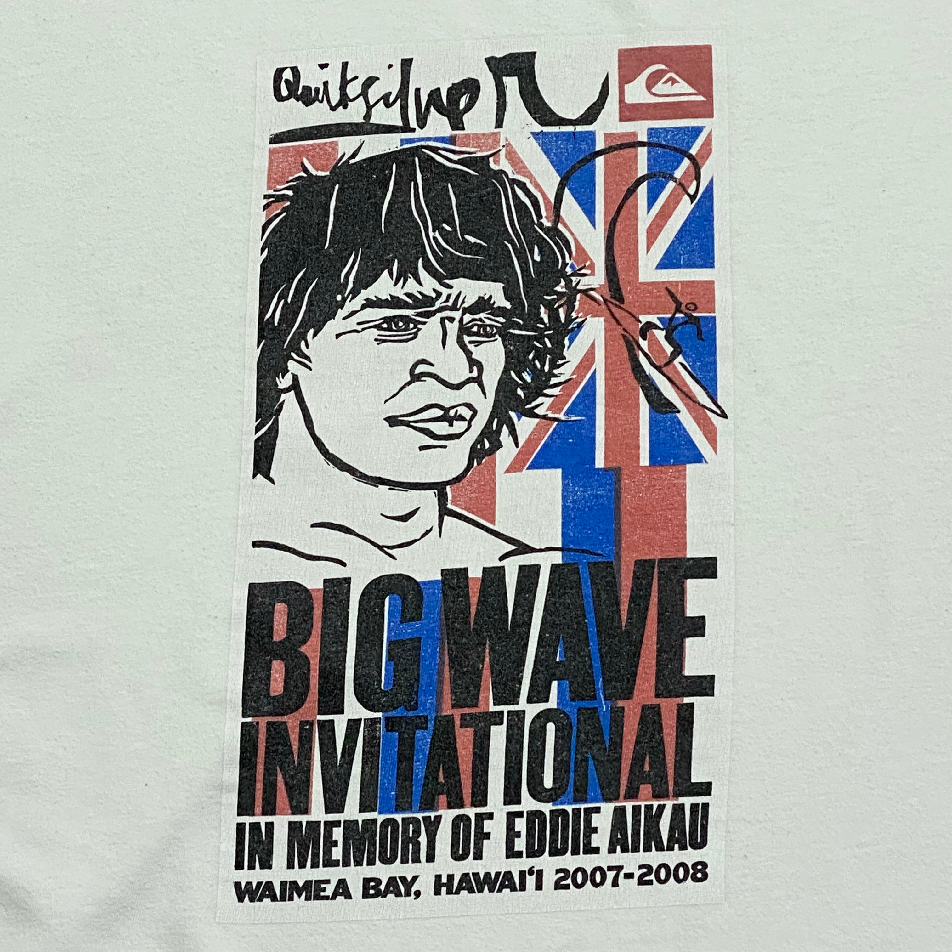Quiksilver Big Wave Invitational 2007-2008 in Memory of Eddie Aikau T-Shirt XL