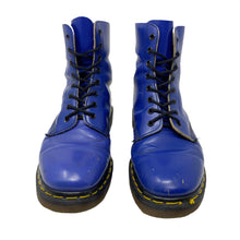 Load image into Gallery viewer, Vintage Dr. Martens 1460 Blue Air Cushion Soles Boots Men’s 8 US Women’s 9.5 US
