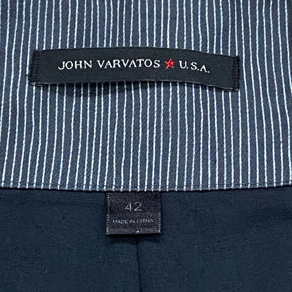 John Varvatos USA Pinstripe Sport Coat Blazer Suit Jacket 42