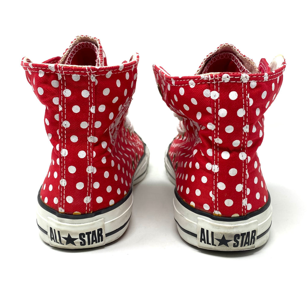 Converse All Star Polka Dot High Top Sneakers Women’s 6 US