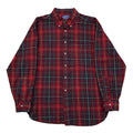 Vintage Pendleton Plaid Flannel Virgin Wool Button Up Shirt Men’s Large