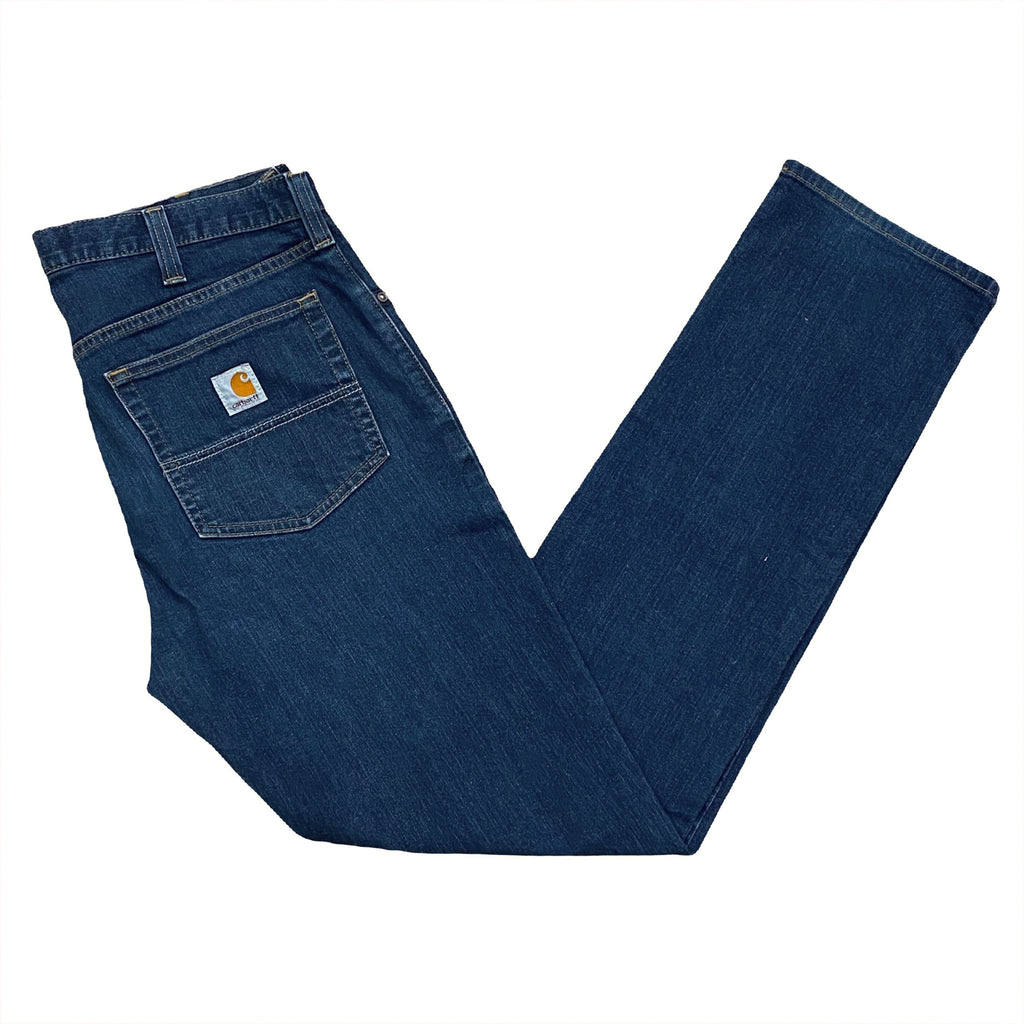 Carhartt Rugged Flex B08 Straight Fit Tapered Leg Jeans 34 x 34