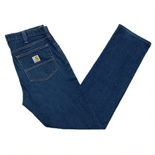 Load image into Gallery viewer, Carhartt Rugged Flex B08 Straight Fit Tapered Leg Jeans 34 x 34
