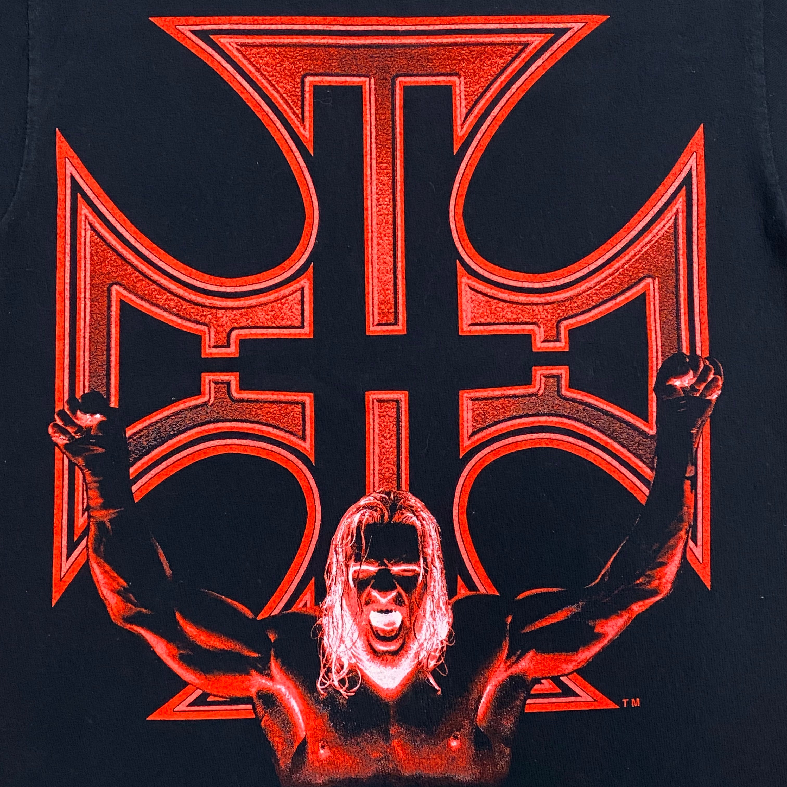 WWE Triple H 2008 Screw The Rules Play The Game T-Shirt Small