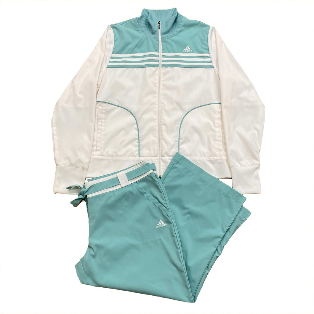 Adidas 2006 Belted Capri Pants Track Suit Women’s Large