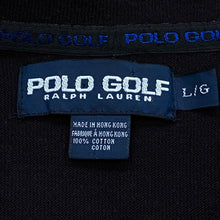 Load image into Gallery viewer, Vintage Polo Golf Ralph Lauren Striped 1/4 Zip Polo Shirt Men’s Large
