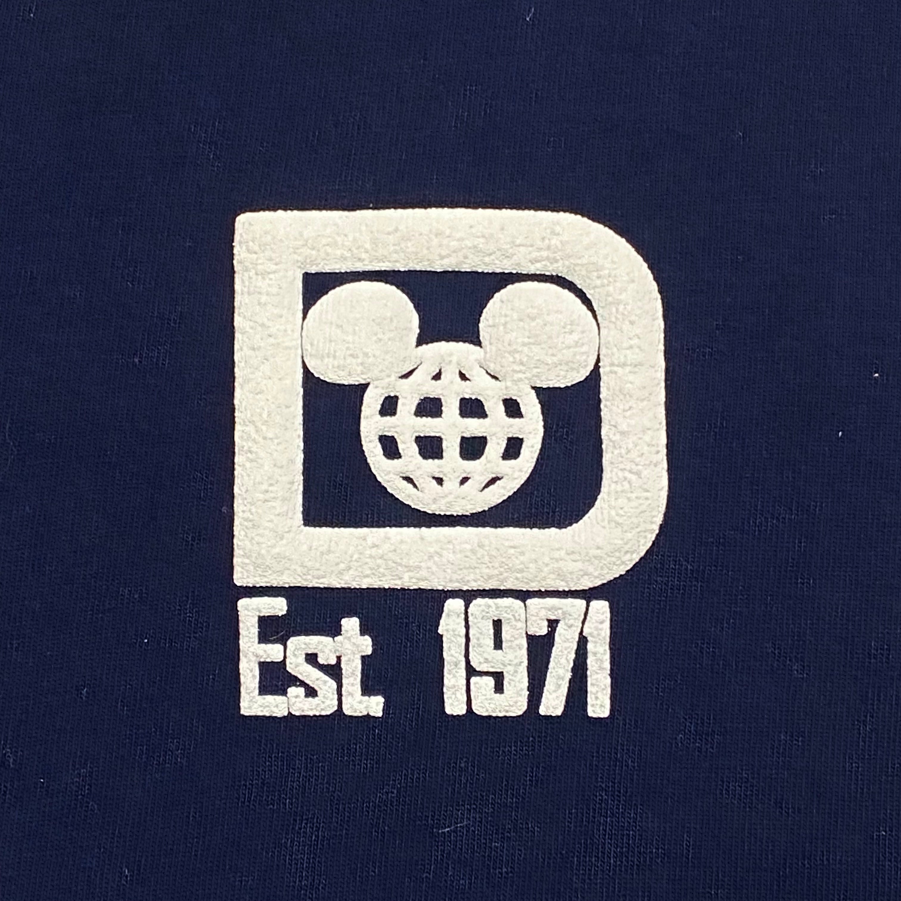 Walt Disney World Retro WDW Est. 1971 Navy Spirit Jersey Medium