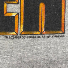 Load image into Gallery viewer, Vintage 1989 DC Comics Batman Movie Promo Joker Puffy Print T-Shirt Men’s XL
