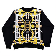 Load image into Gallery viewer, Black Scale Equestrian Crewneck Sweatshirt Men’s Large
