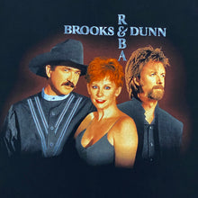 Load image into Gallery viewer, Vintage 1998 Brooks &amp; Dunn with Reba McEntire Tour T-Shirt XL
