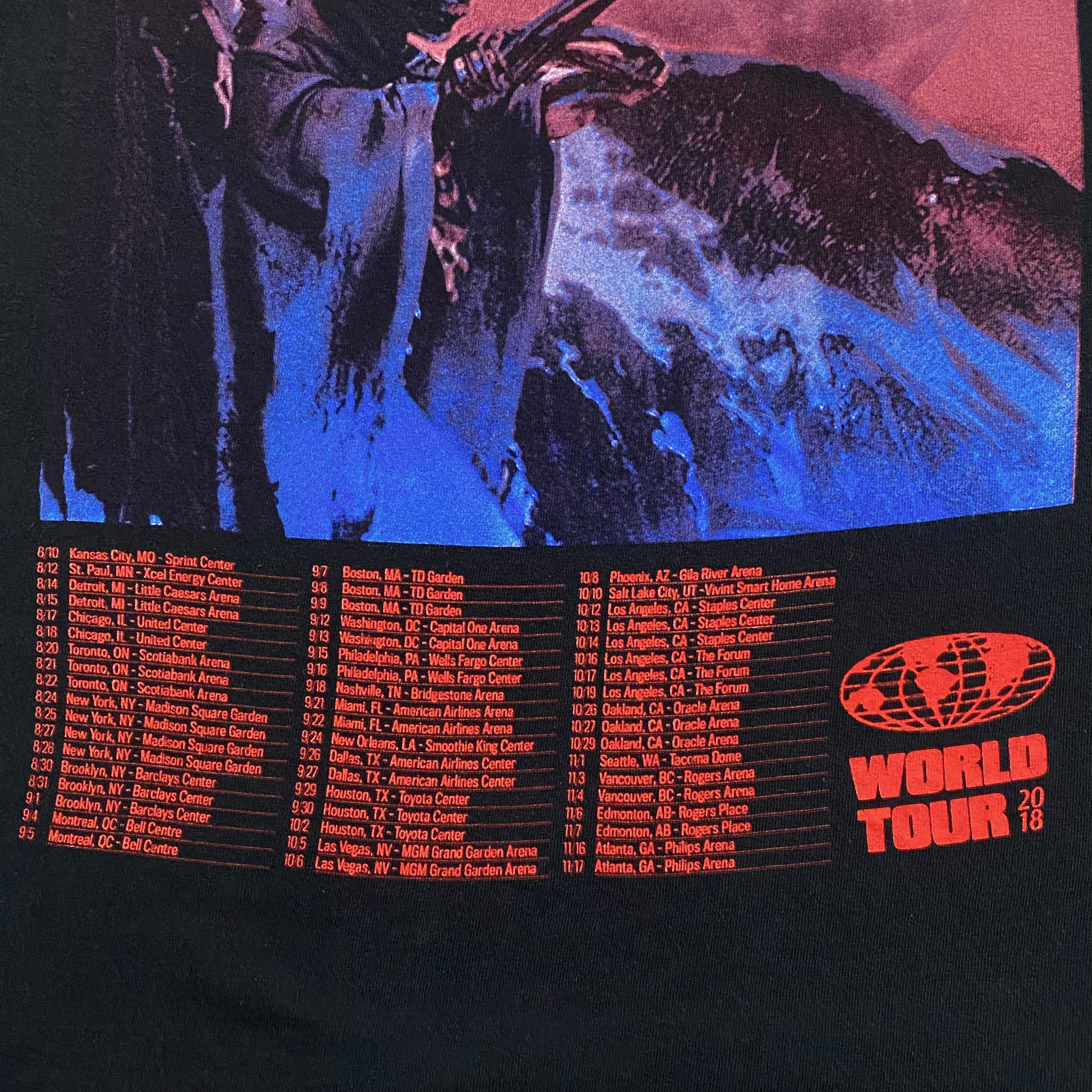 Drake 2018 Scorpion World Tour Rap R&B City Concert T-Shirt Men’s Small