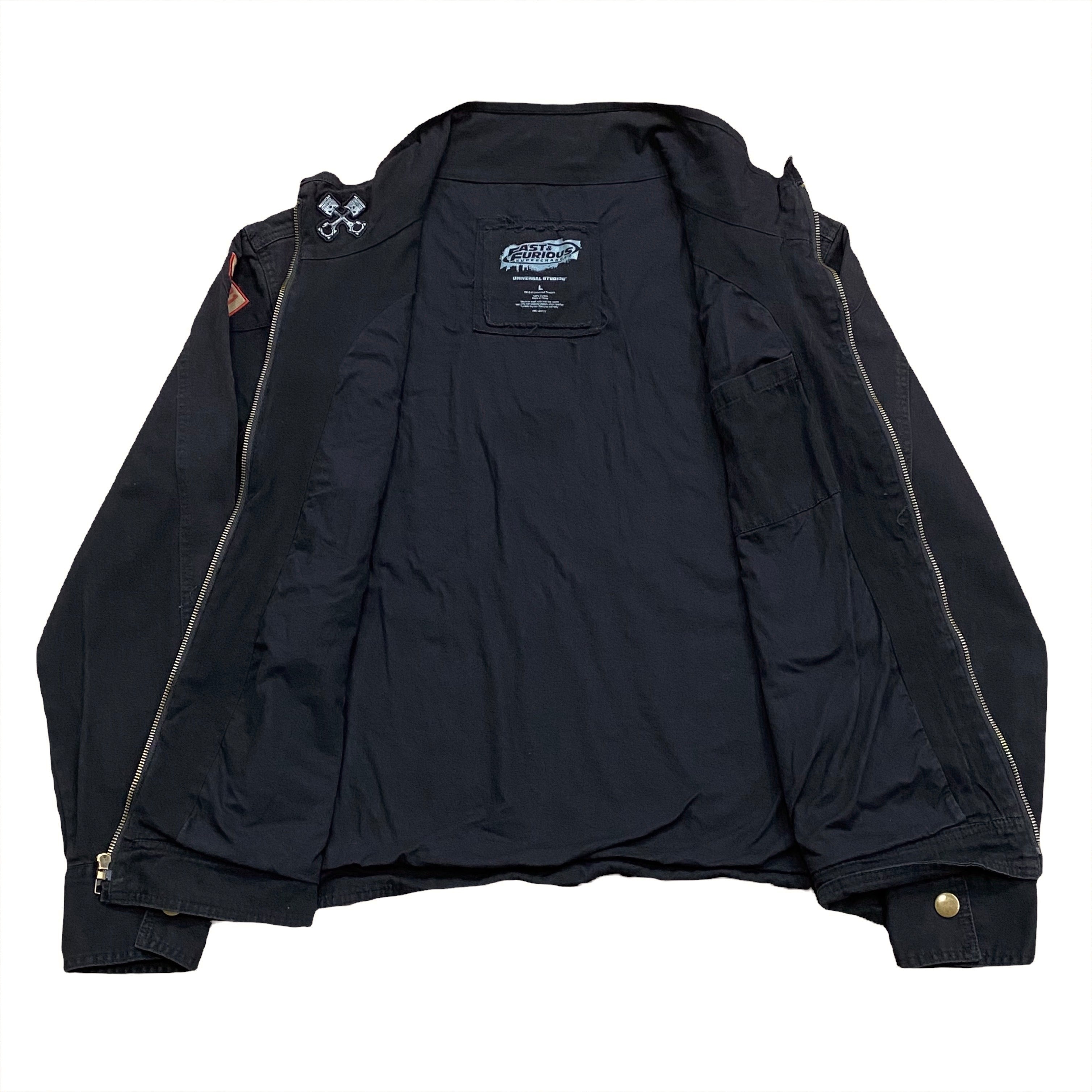 Fast & Furious Supercharged Universal Studios Twill Jacket Large