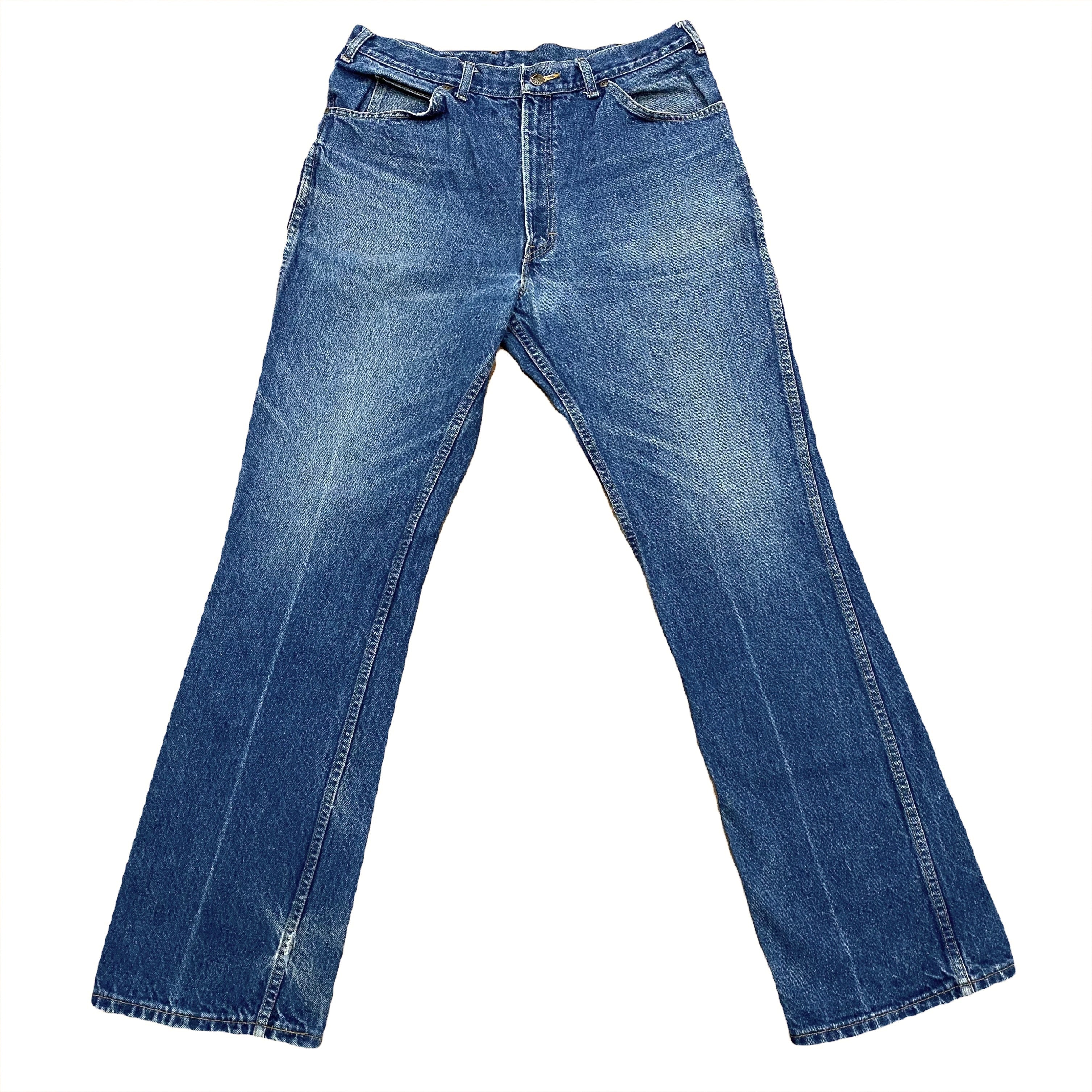 Vintage Lee Straight Leg Boot Cut Jeans 36.5 x 34