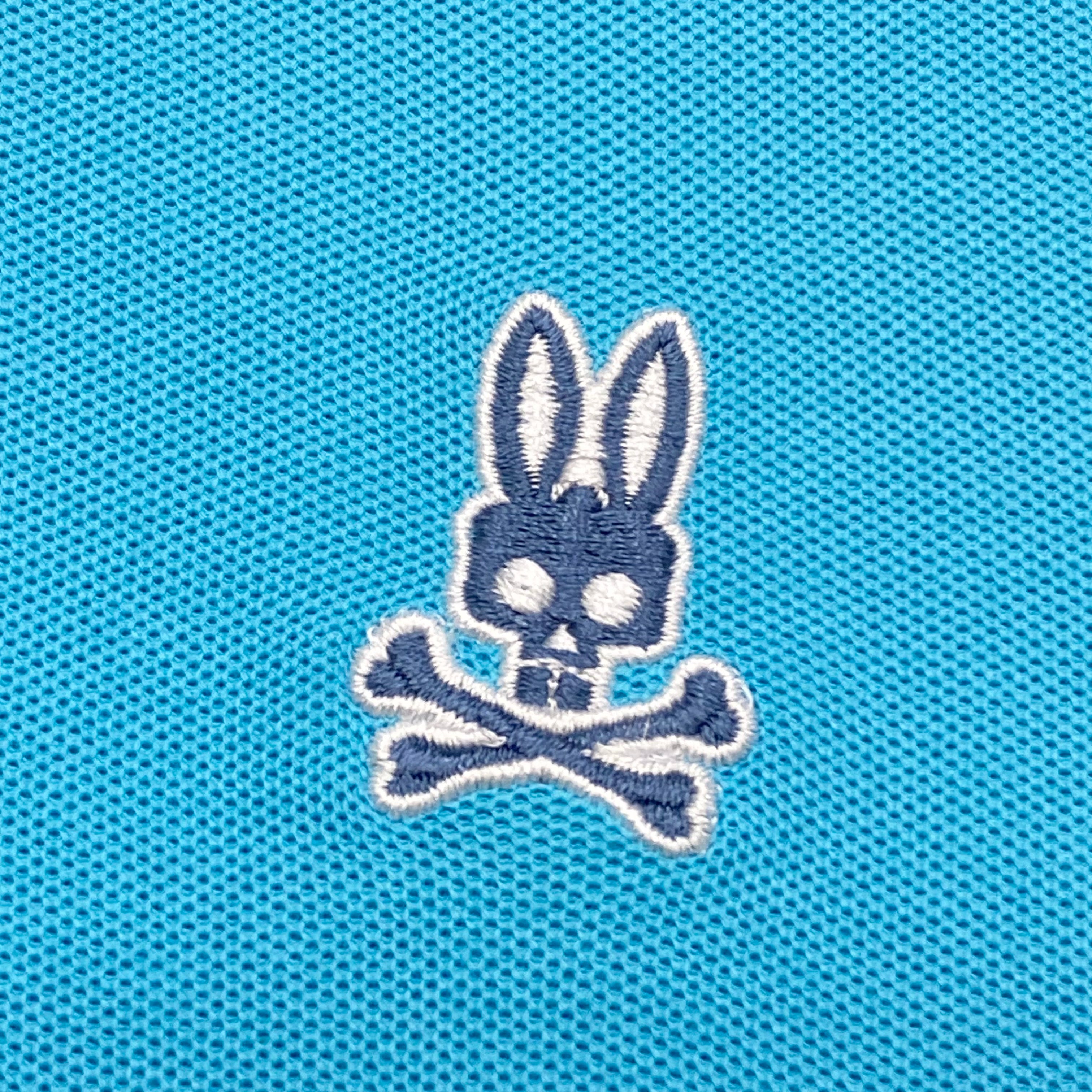 Psycho Bunny Embroidered Logo Polo Shirt Size 9 3XL