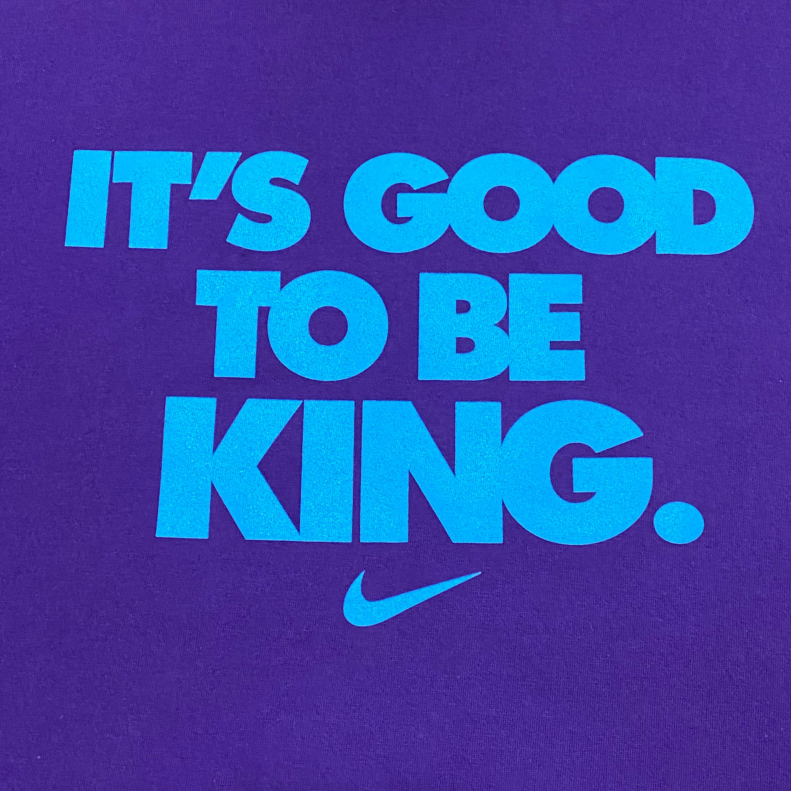 Nike 2010 LeBron James It's Good To Be King T-Shirt Slim Fit Large