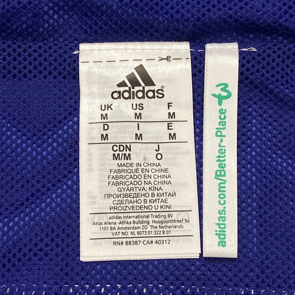Adidas Chelsea FC Anthem Hooded Glanz Nylon Jacket Men's Medium