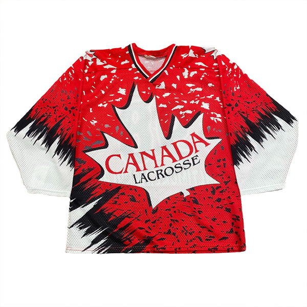 Vintage 1998 Canada Lacrosse World Championships Jersey Large