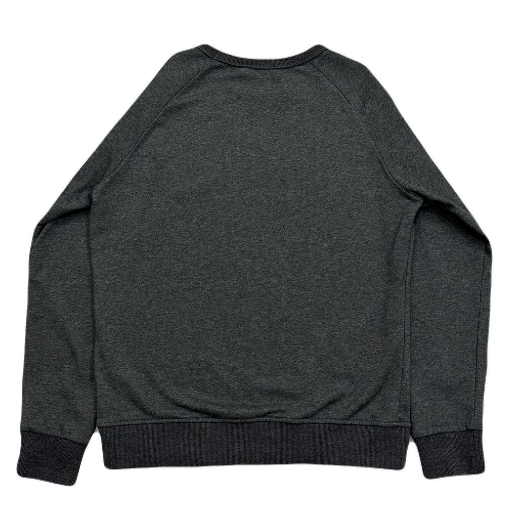 Maison Kitsune Palais Royal Charcoal Gray Sweatshirt Medium