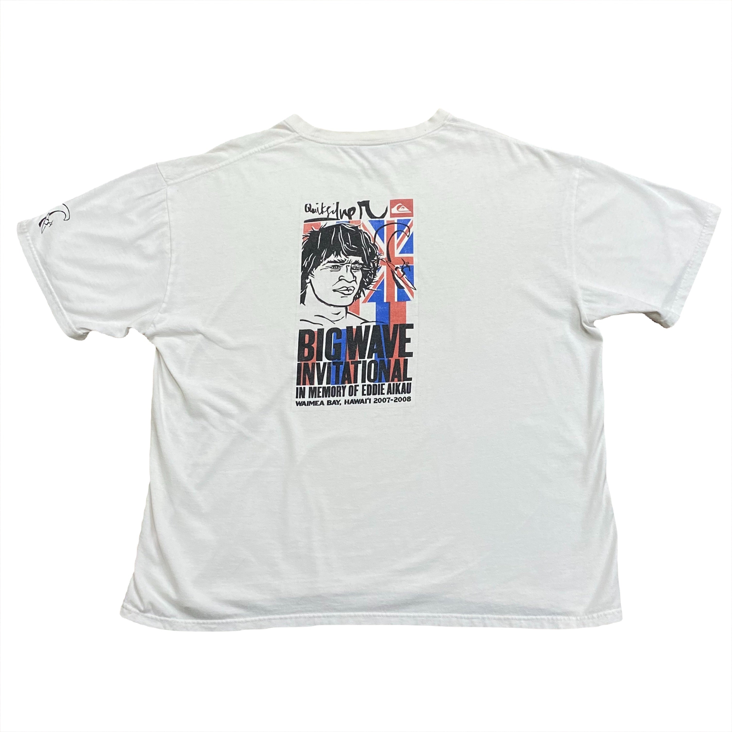 Quiksilver Big Wave Invitational 2007-2008 in Memory of Eddie Aikau T-Shirt XL
