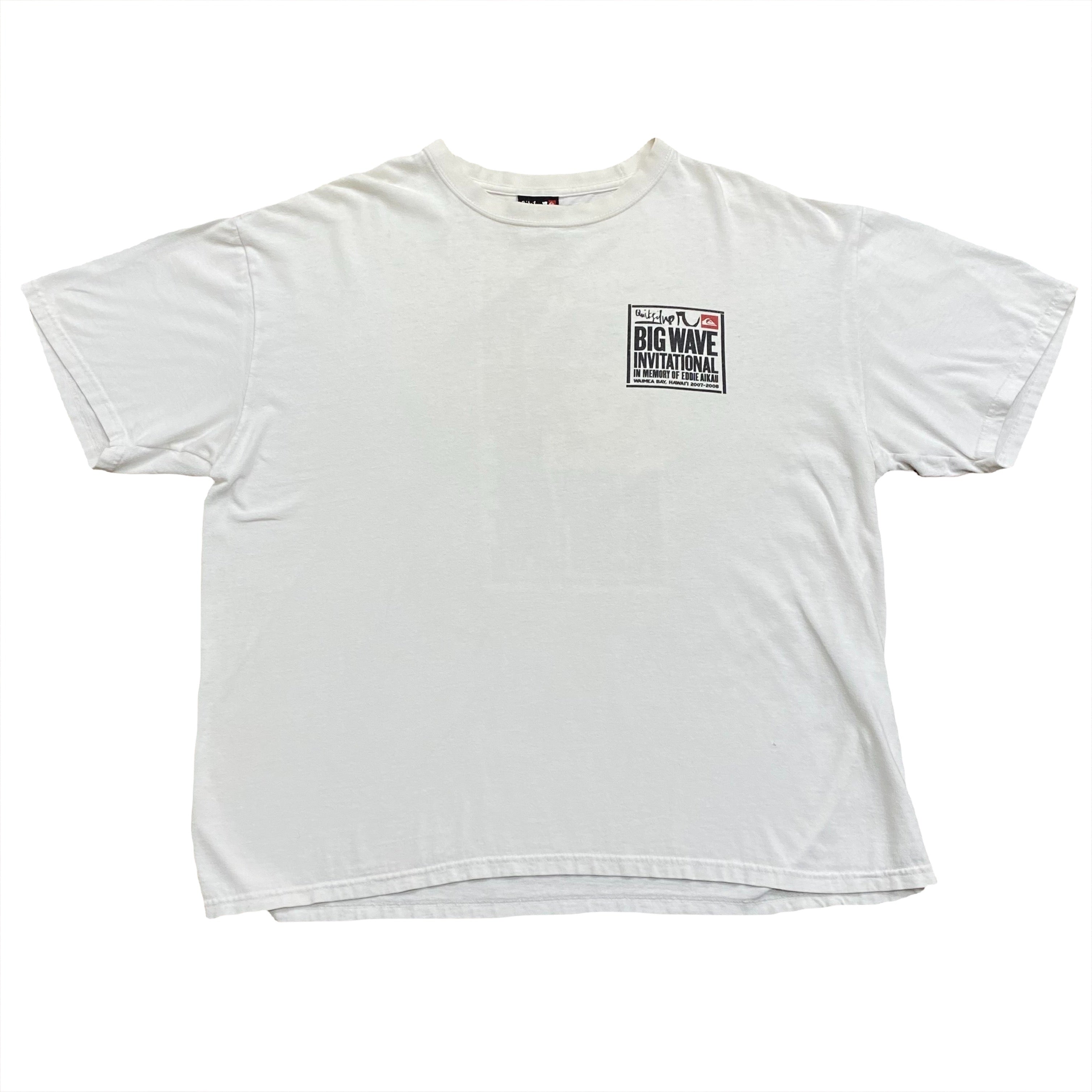 Quiksilver Big Wave Invitational 2007-2008 in Memory of Eddie Aikau T-Shirt XL
