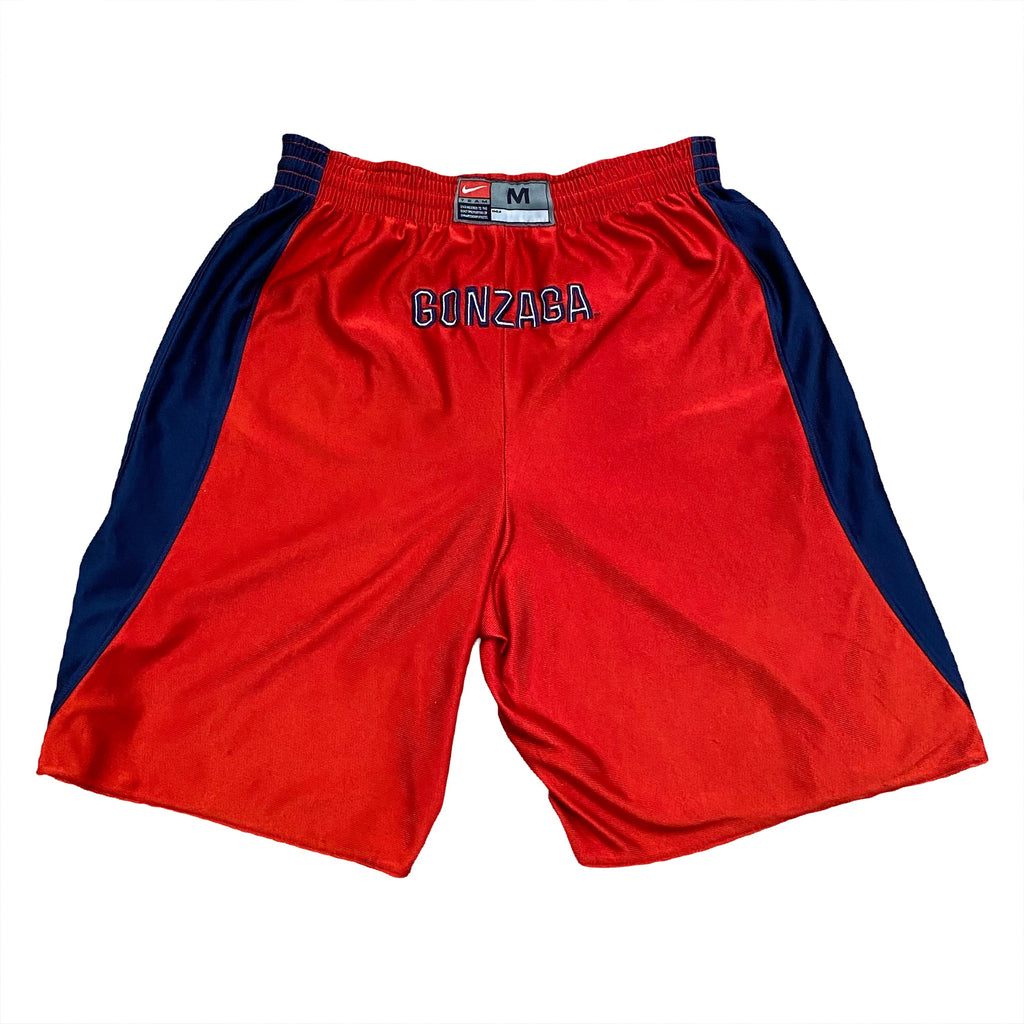 Vintage 90’s Nike NCAA Gonzaga Bulldogs Reversible Basketball Shorts Men’s Medium