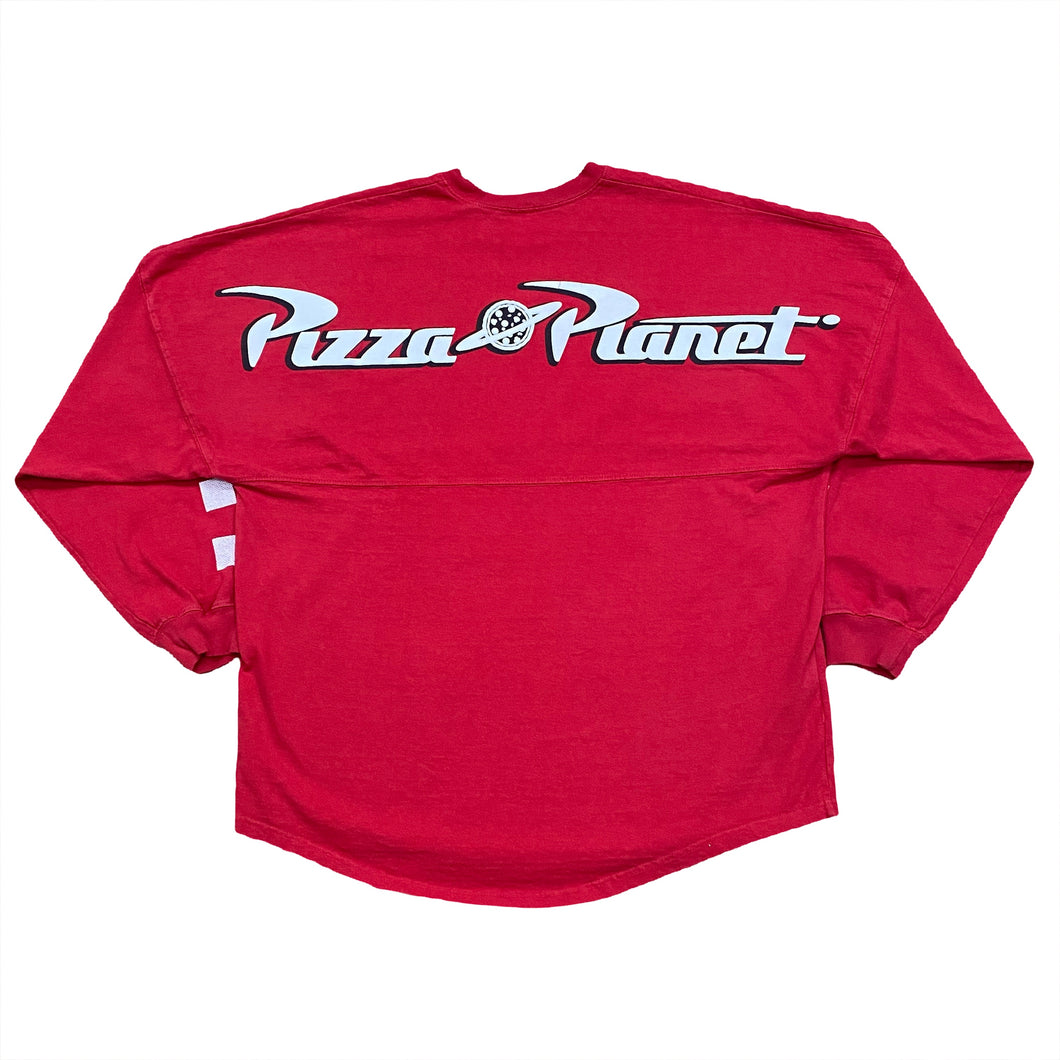 Disney Pixar Toy Story 2019 Pizza Planet Alien Red Spirit Jersey Men’s Small