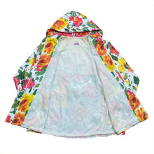 Load image into Gallery viewer, Vintage 80’s Pizazz Floral All Over Print Windbreaker Jacket Women’s Medium
