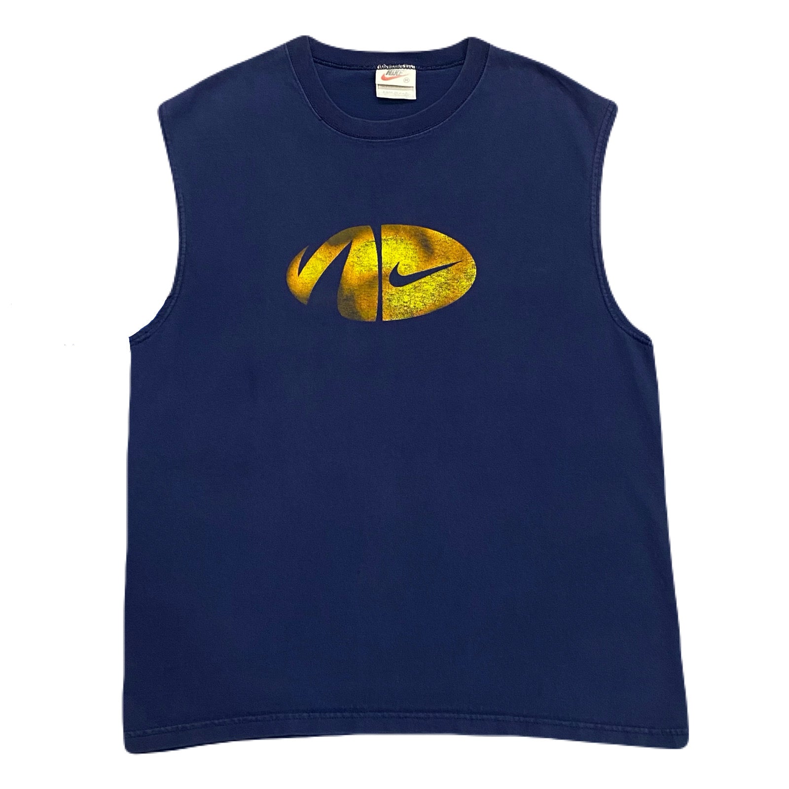 Vintage Nike Swoosh Oval Sleeveless T-Shirt Men's Medium