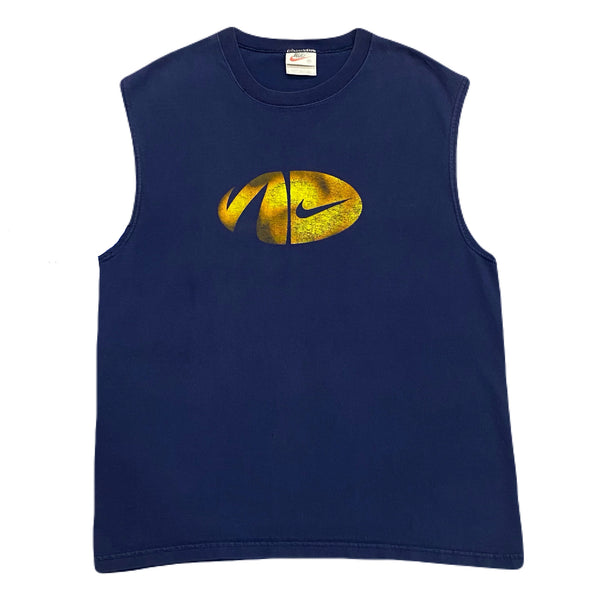 Vintage Nike Swoosh Oval Sleeveless T-Shirt Men's Medium