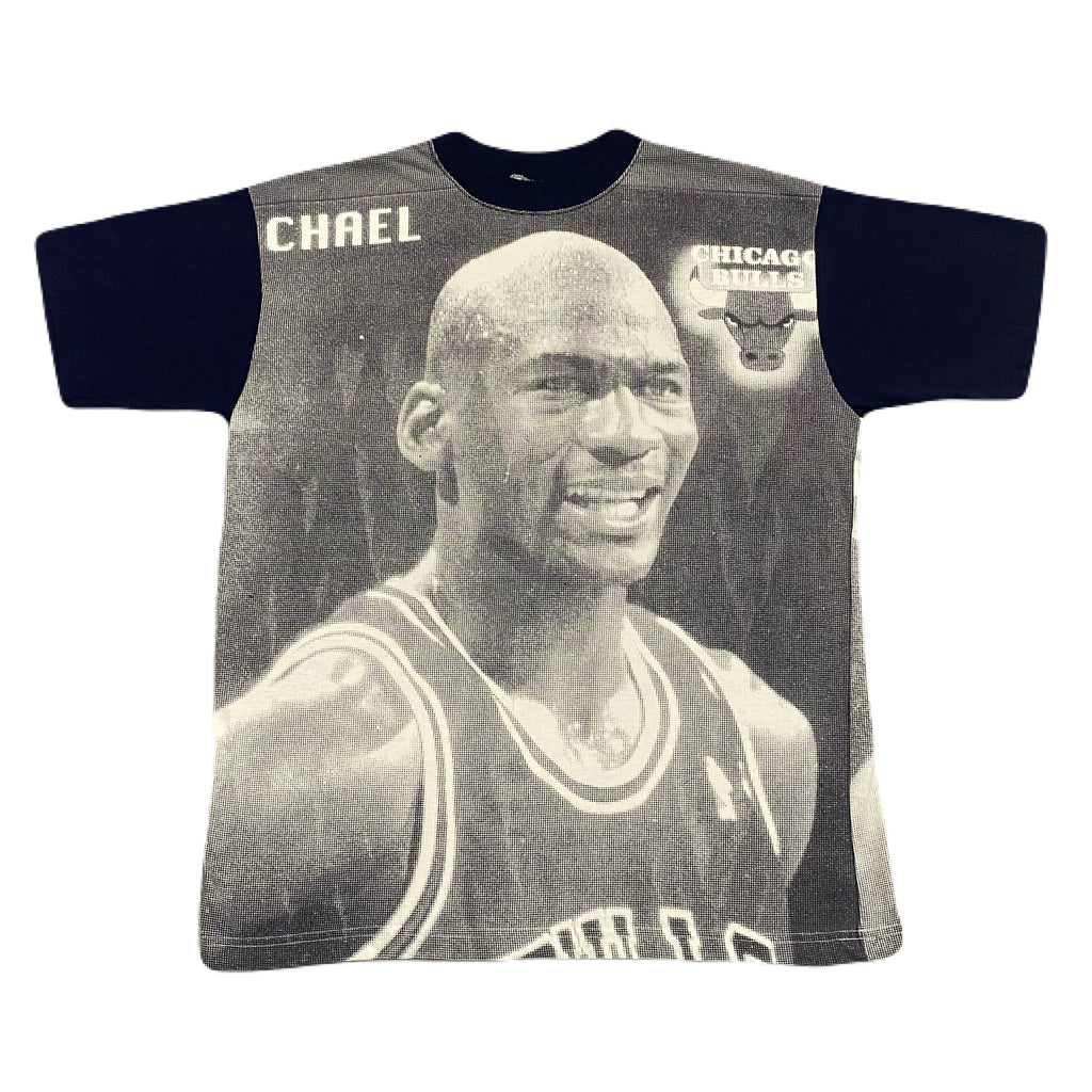 Vintage NBA Chicago Bulls Michael Jordan All Over Print T-Shirt Men’s Large