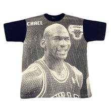 Load image into Gallery viewer, Vintage NBA Chicago Bulls Michael Jordan All Over Print T-Shirt Men’s Large
