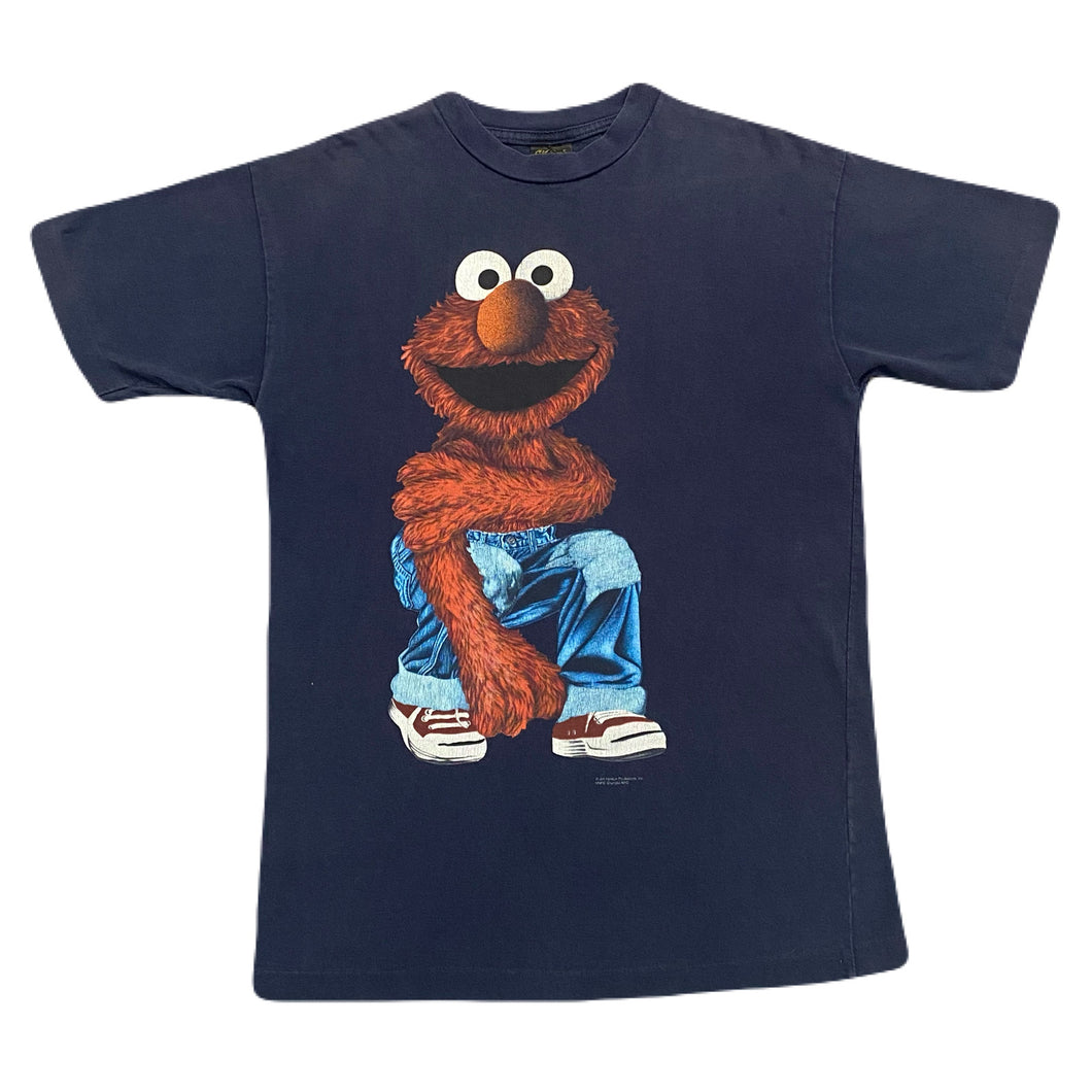 Vintage Jim Henson Sesame Street Elmo Jeans Hip Hop Changes T-Shirt Men’s Medium