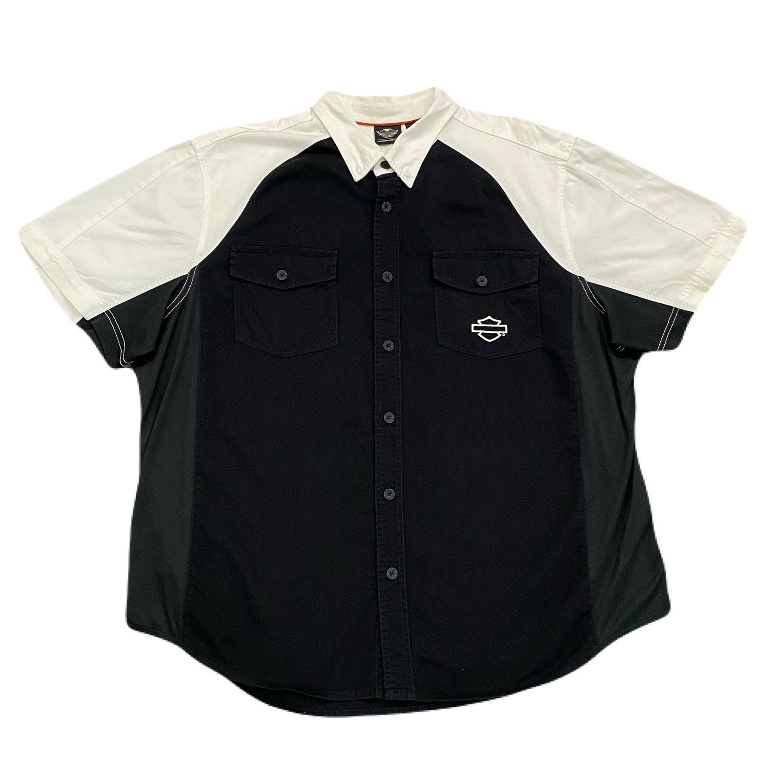 Harley Davidson Performance Stretch Side Panel Cotton Shirt Men’s 3XL