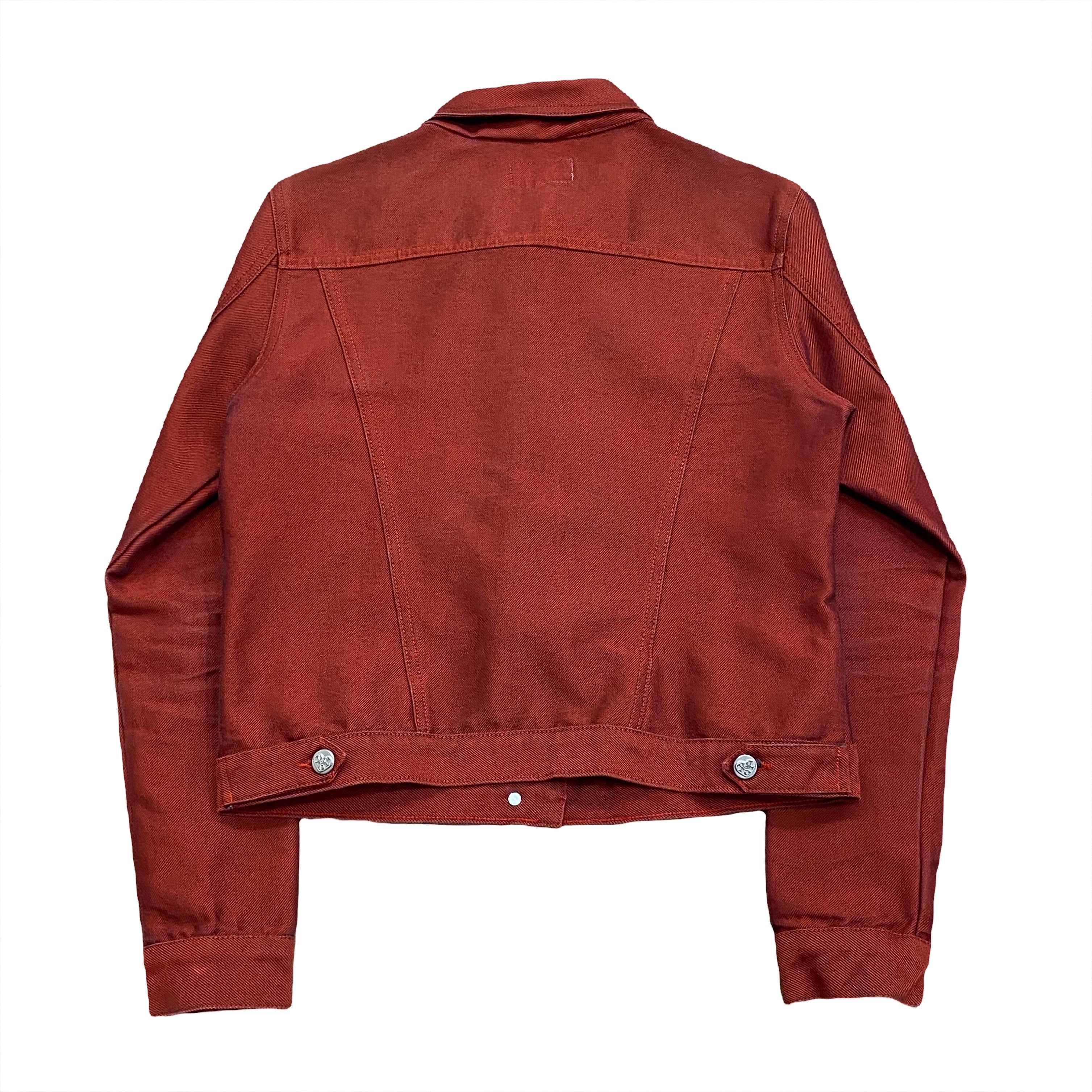 Vintage Karl Kani KK2 Rust Metallic Denim Jacket Women’s Large