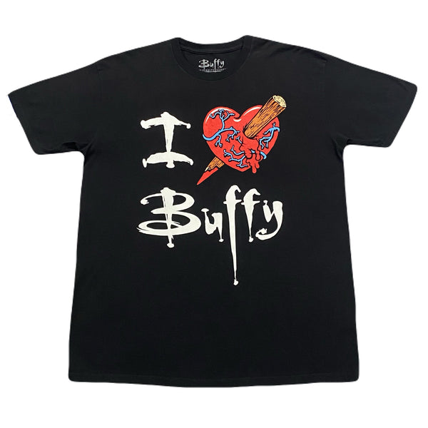 Buffy The Vampire Slayer 2014 I Love Heart Buffy T-Shirt Adult XL