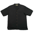 Tommy Bahama Off The Deep End Embroidered Silk Button Up Camp Shirt Men’s Large