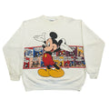 Vintage Walt Disney Mickey Mouse Comic Strip Double Sided Sweatshirt Adult Large